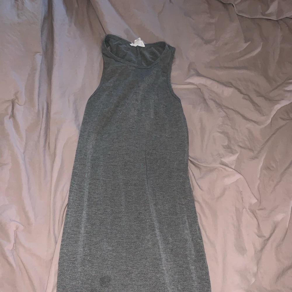 Gray dress